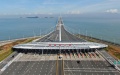 The entrance of Hong Kong-Zhuhai-Macao Bridge in south China. Photo by Xinhua/Deng Hua.