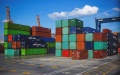 Container ship of the world giant MSC arrives at Odesa Seaport for the first time since war starts