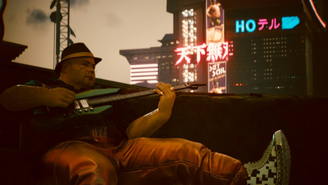 Cyberpunk 2077. Скриншот: twitter.com/den_g