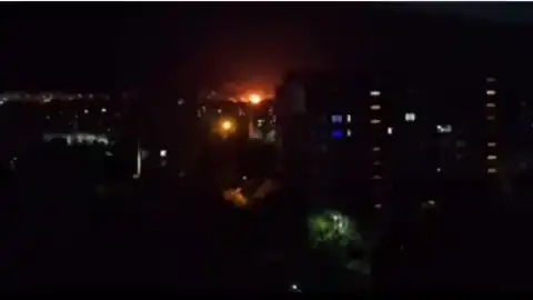 Oil depot attacked in occupied Luhansk; russians blaming ATACMS