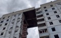 Entrance of high-rise building collapses in high-rise building in Belgorod