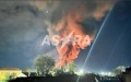 Drone hit fuel tank in russia. Train derailed