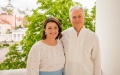 President and First Lady of Lithuania wear embroidered shirts and congratulate Ukrainians on holiday