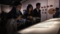 People visit an exhibition of bamboo slips discovered at the tomb of a local official back in the Qin Dynasty (221 BC-207 BC), at the Hubei provincial museum in Wuhan, central China's Hubei Province. Photo by Xinhua/Xiao Yijiu.