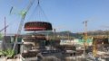 China's major offshore PV project begins construction. Photo by Xinhua.
