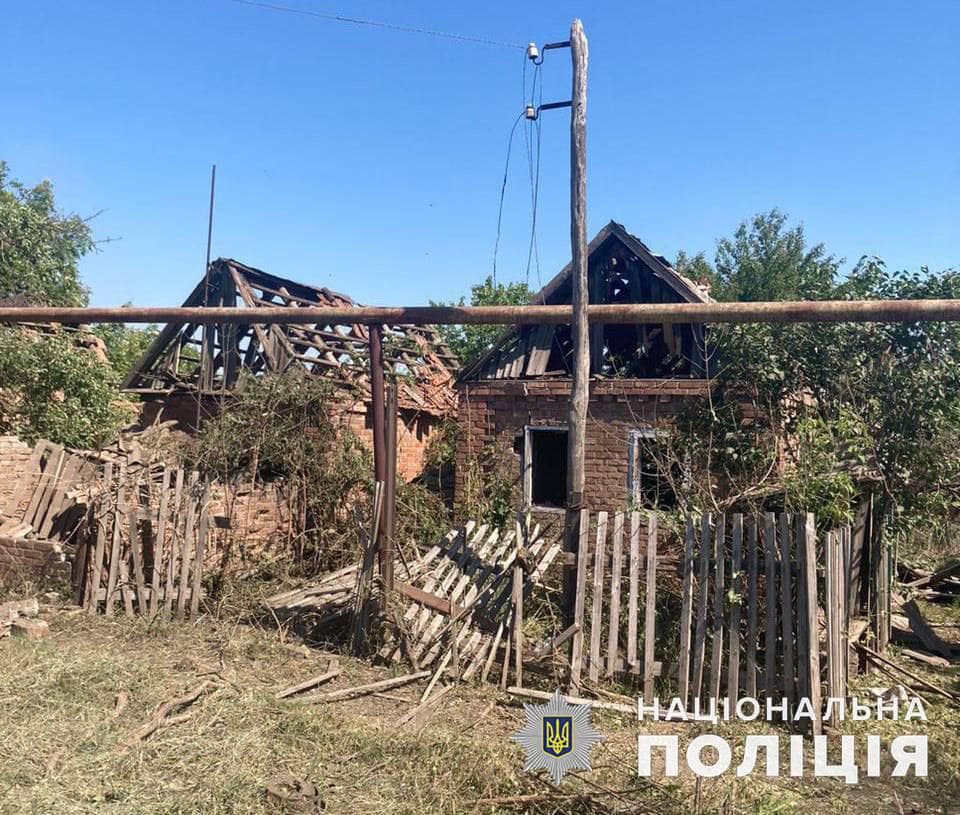 Наслідки російських обстрілів. Фото: МВС