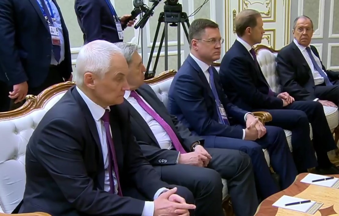 Представники держави-агресора РФ в Білорусі. Фото: скриншот відео