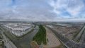 The construction site (R) of U.S. carmaker Tesla's Megapack factory in east China's Shanghai. Photo by Xinhua/Fang Zhe.
