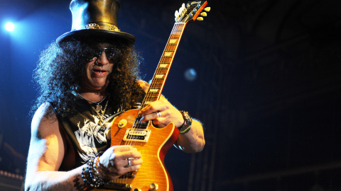 Гітарист Guns N' Roses Слеш. Фото: Depositphotos