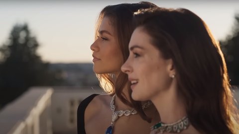 Энн Хэтэуэй и Зендая. Фото: Bulgari