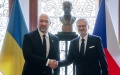 Shmyhal, Czech PM Fiala in Prague discuss artillery initiative implementation, for which EUR 1.6 bln