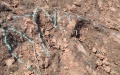 Over 400 Cretaceous dinosaur footprint fossils discovered in SW China. Photo by Xinhua.