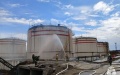 Lukoil oil refinery burns in russia