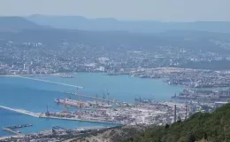 The port of Novorossiysk (file photo). Source: Wikimedia.