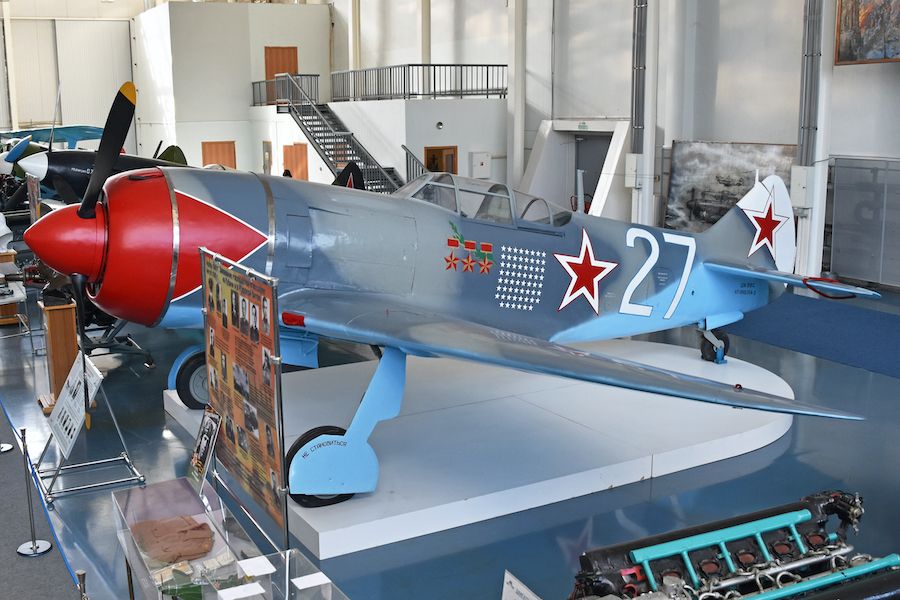 Винищувач Ла-7, на якому Кожедуб літав із серпня 1944 року і до кінця війни. Фото: wikimedia.org