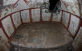 Murals in a Tang Dynasty (618-907) tomb excavated in Taiyuan, north China's Shanxi Province. Photo by Xinhua.