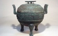 Chinese museum digitally replicates complex millennia-old wine vessels. Photo by Xinhua.
