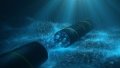 Burying of seabed cable. Photo by Xinhua.