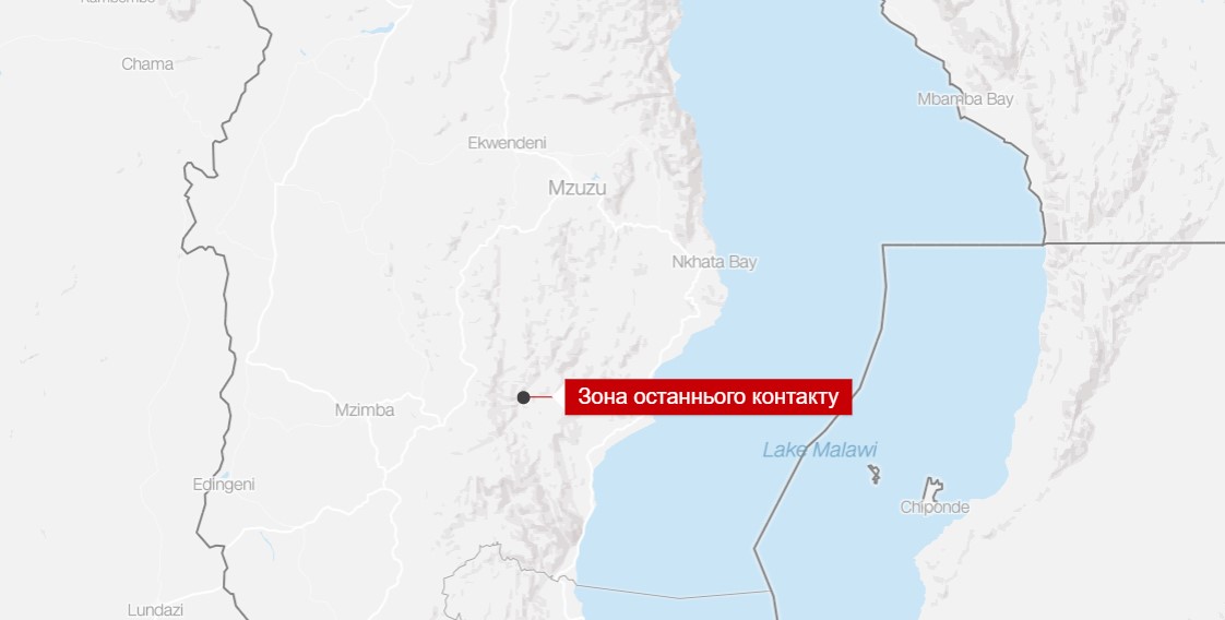 Місце авіакатастрофи. Фото: CNN