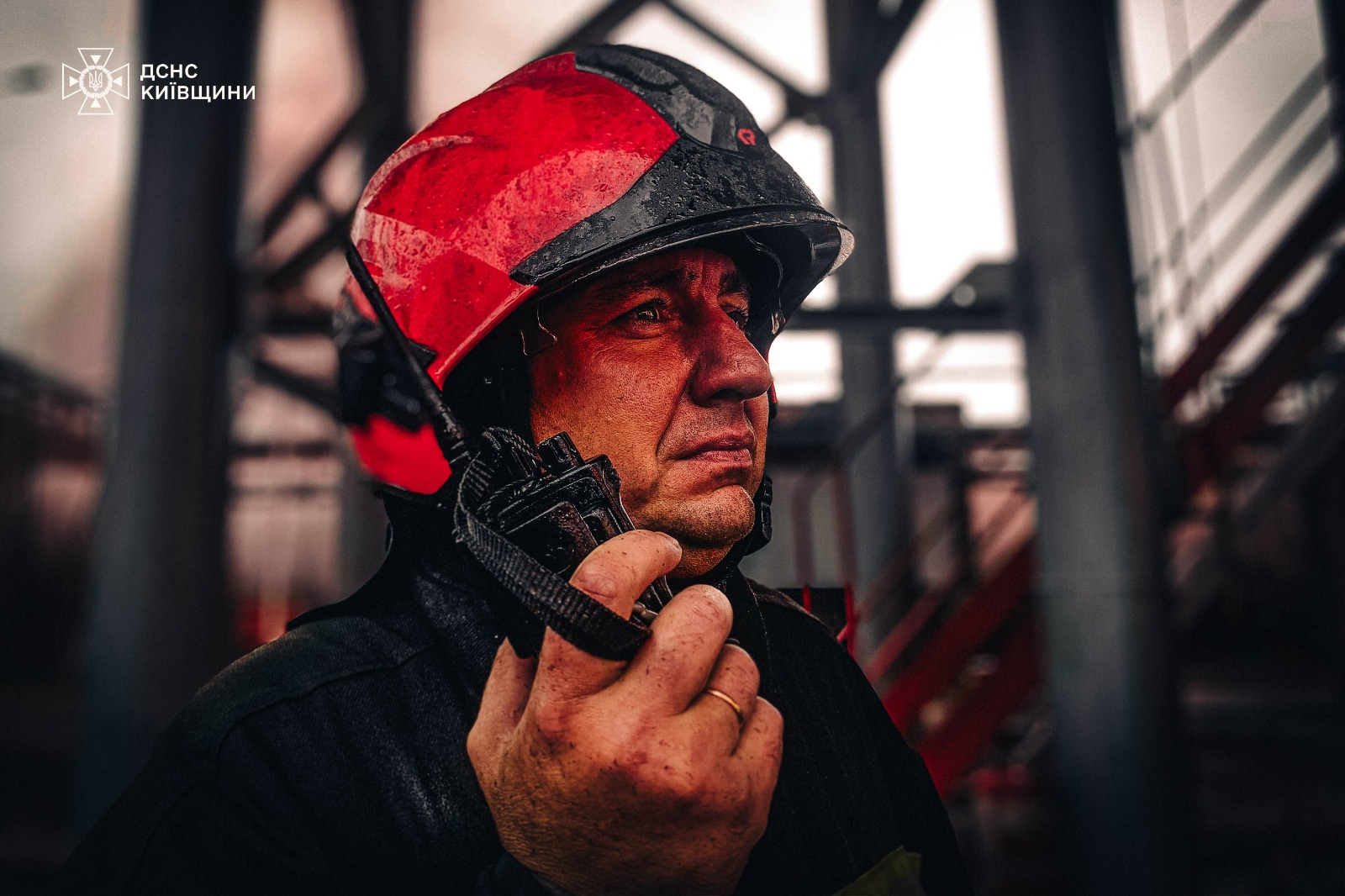 Fire extinguishing. Photo: SESU