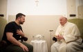 During meeting, Zelenskyy thanked Pope Francis for his prayers for peace for Ukraine