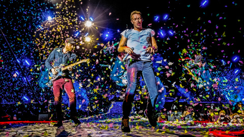 Coldplay на музичному фестивалі в Маліевельді. Фото: Depositphotos
