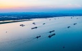 The view of the Yangtze River in the Ma'anshan section of China's Anhui Province. Photo by Chen Liang/Xinhua.