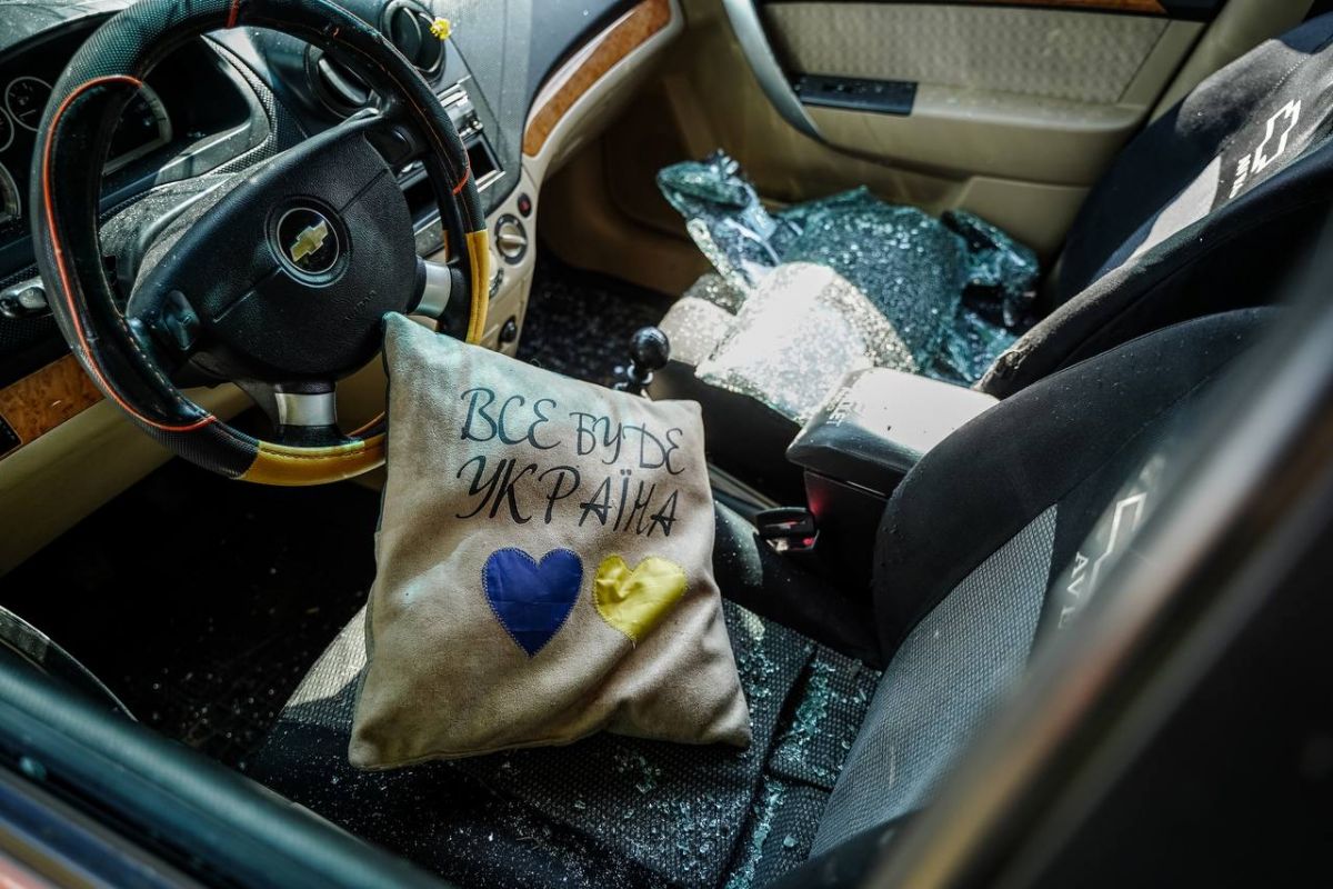 Наслідки обстрілу 17 червня. Фото: Telegram/Філіп Пронін / Полтавська ОВА