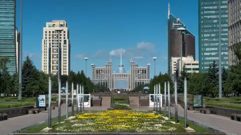 Астана, Казахстан. Фото Сіньхуа