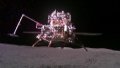 This photo taken and beamed back to Earth autonomously by a mini rover released from the lander-ascender combination of Chang'e-6 probe shows a view of the combination itself on the lunar surface. Photo by CNSA/Xinhua.