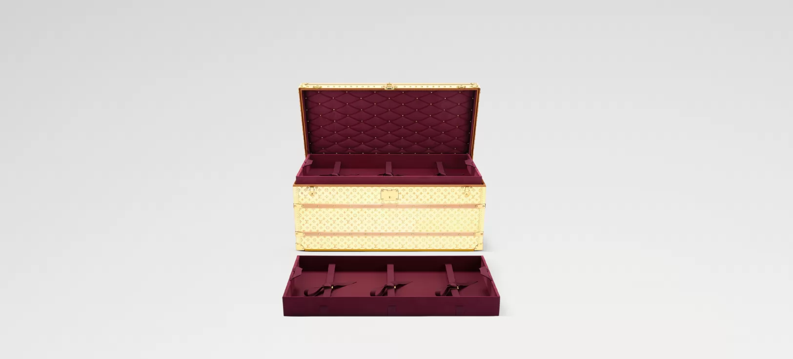 Скриня Courrier Lozine 110 LV Brass. Фото: Louis Vuitton