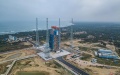The No. 1 launch pad of Hainan commercial spacecraft launch site in Wenchang, south China's Hainan Province. Photo by Xinhua/Pu Xiaoxu.