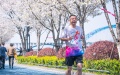 A citizen runs on a greenway for exercise in Binjiang District in Hangzhou, east China's Zhejiang Province. Photo by Xinhua/Jiang Han.