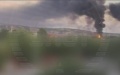 Oil depot near russian Volgograd catches fire due to drone attack