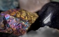 Chinese geologists have discovered two new minerals at the world's largest rare-earth mine. Photo by Xinhua.