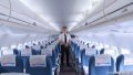 An interior view of an ARJ21 jetliner at the Hong Kong International Airport in Hong Kong, south China. Photo by Xinhua/Chen Duo.