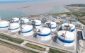 China completes its largest LNG storage base. Photo by Xinhua.