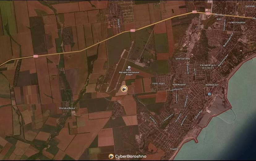 Map: Telegram/Mariupol City Council