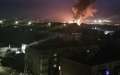 Oil depot in russia's Rostov Oblast burning due to drone attack