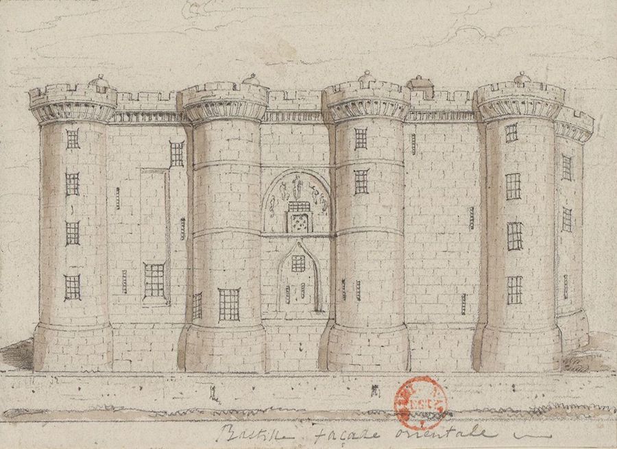 Фортеця-в’язниця Бастилія. Фото: gallica.bnf.fr