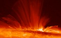 Solar radiation may have an impact on Earth's deep interior. Photo by Xinhua.