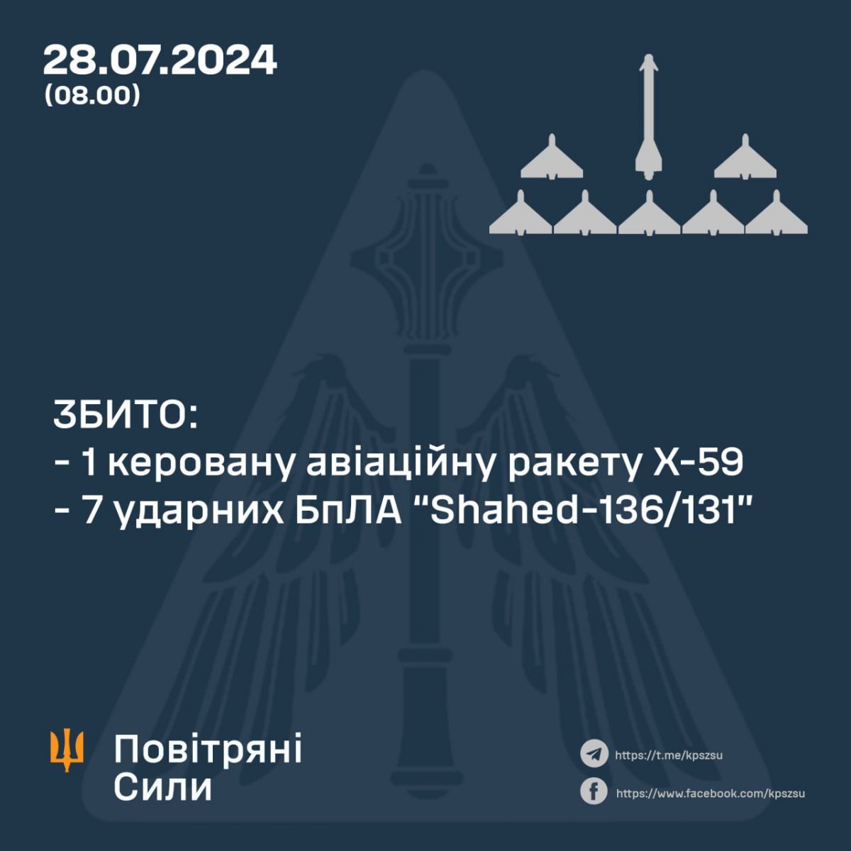 Інфографіка: Повітряні сили