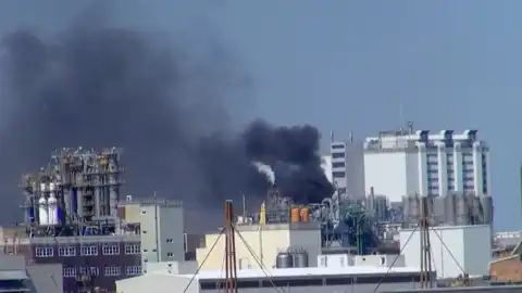 Наслідки вибуху на заводі Basf, Німеччина. Фото: Crash24