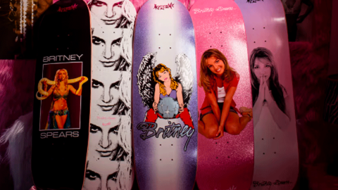 Брітні Спірс стала темою останньої колекції бренду Welcome Skateboards