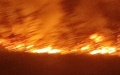 Large-scale fire starts near Kherson due to shelling by occupation forces: city engulfed in smoke -