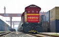 China-Europe Railway Express freight. Photo by Xinhua.
