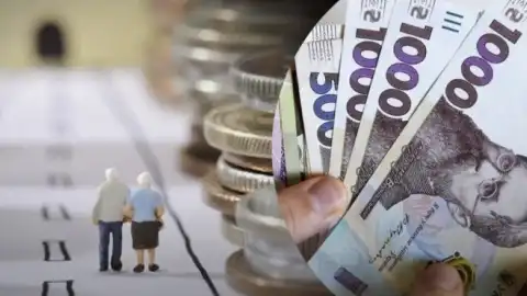 Пенсійні виплати в Україні. Колаж: Суспільне.Новини.