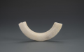 A jade item unearthed at the Gancaoling site. An archaeological excavation in the southern Chinese metropolis of Guangzhou has further revealed a Late Neolithic Age site rich in artifacts, dating from about 4,600 to 4,300 years ago. Photo by Xinhua.