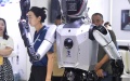A humanoid robot is pictured during the World Robot Conference 2024 in Beijing, capital of China. Photo by Xinhua/Ren Chao.