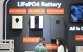Energy storage exhibits are pictured during the 135th session of the China Import and Export Fair in Guangzhou, south China's Guangdong Province. Photo by Xinhua/Deng Hua.